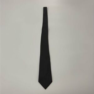 Chaps Black Patterned Silk Tie